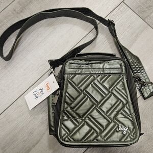Lug Classic Quilted Crossbody - Flapper SE Live Life In Color Olive